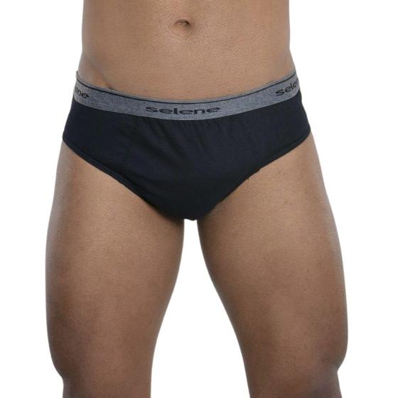 Imagem de Cueca slip em algodão KIT com 3 Selene