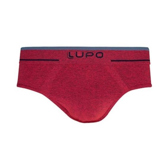 Imagem de Cueca Slip Lupo 624-003 Cós Elástico Poliamida Antimicrobial