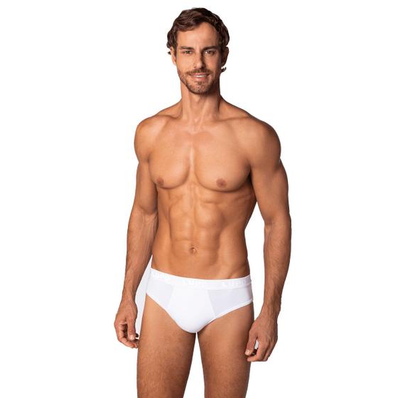 Imagem de Cueca Slip Lupo em Algodão com Elastano  485-002