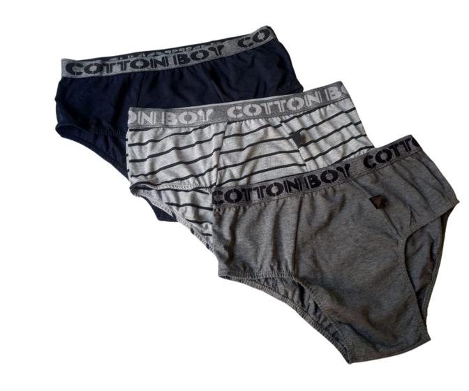 Imagem de Cueca SLIP Masculina Kit 5 Algodão Zorba Conforto Homem 100% Algodão