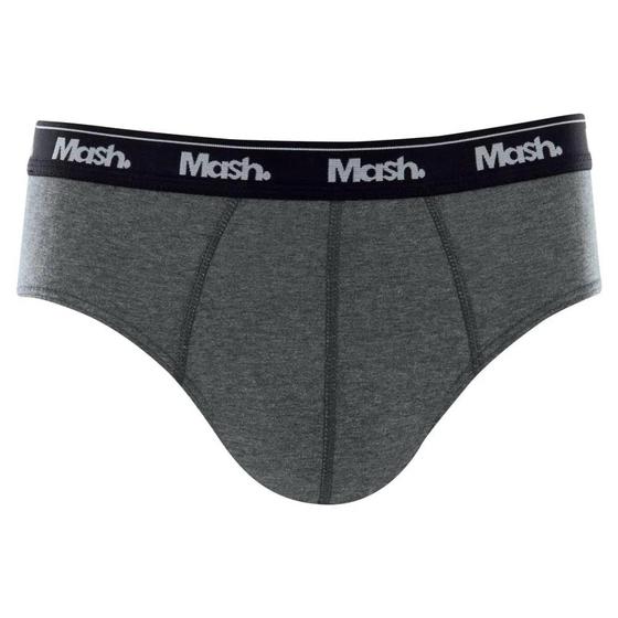 Imagem de Cueca Slip Mash Algodão Lisa com Elastano 073.58
