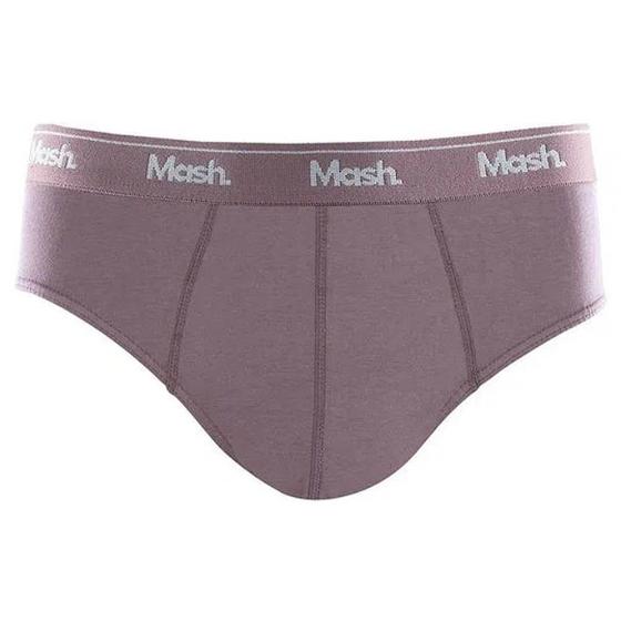 Imagem de Cueca Slip Mash Algodão Lisa com Elastano 073.58