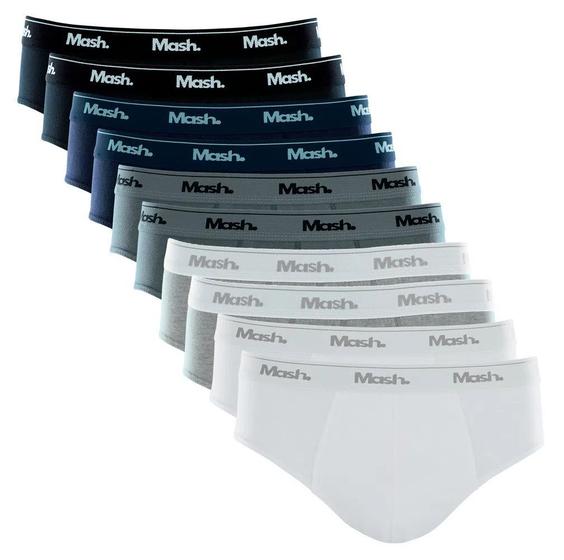 Imagem de Cueca Slip Mash Kit C/3 Ref. 010.04