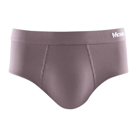 Imagem de Cueca Slip Risca de Giz Mash Masculina Microfibra Elástico