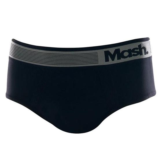 Imagem de Cueca Slip Sem Costura Mash Masculina Microfibra Elástico