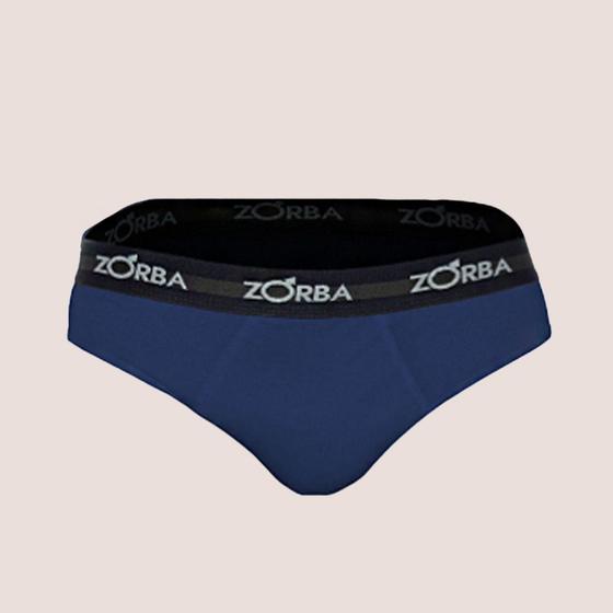Imagem de Cueca Slip Zorba Max 100% Algodão Qualidade Conforto