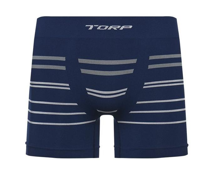 Imagem de Cueca Torp Boxer Microfibra Sem Costura Cor Azul - R8465