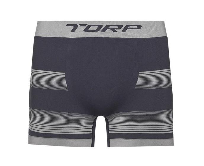 Imagem de Cueca Torp Boxer Microfibra Sem Costura Cor Chumbo - R8410