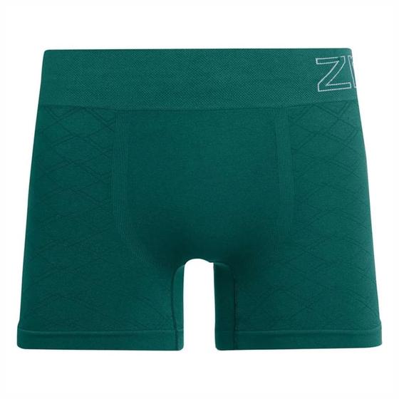 Imagem de Cueca zee rucci masculina boxer jacguard sem costura zr0100-001-1783