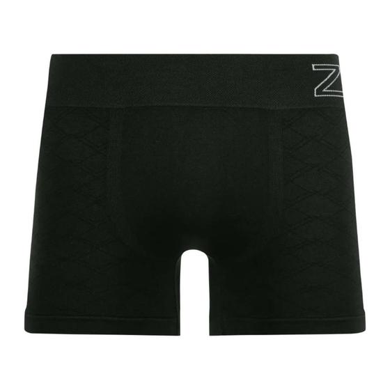 Imagem de Cueca zee rucci masculina boxer jacguard sem costura zr0100-001-1783