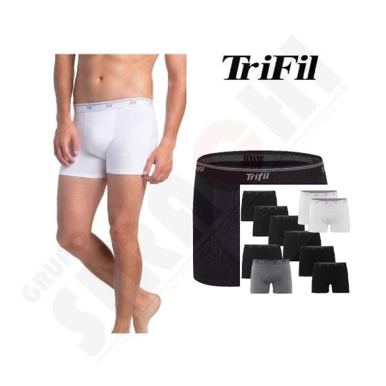 Imagem de Cuecas boxer algodao cotton trifil tfl qe5326 - kit 8