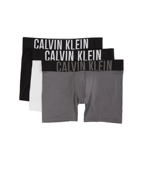 Imagem de Cuecas boxer Calvin Klein Intense Power para homens, pacote com 3 unidades M