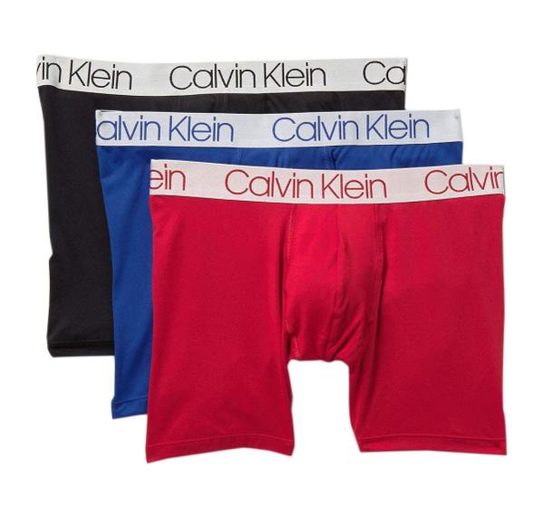 Imagem de Cuecas Boxer Calvin Klein Microfibra - Pacote com 3