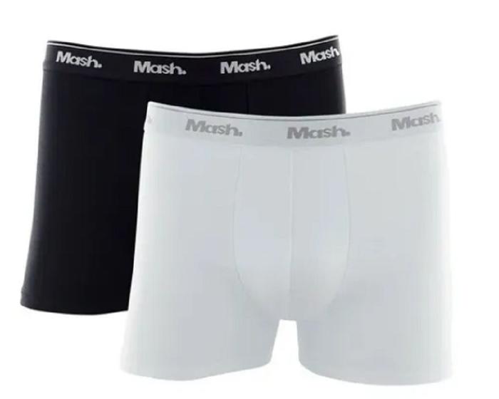 Imagem de Cuecas Boxer Mash Algodão Kit Com 2 Box Plus Size Oferta