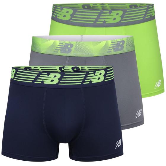 Imagem de Cuecas boxer New Balance 3 Premium Performance para homens