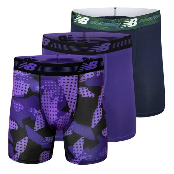 Imagem de Cuecas boxer New Balance Ultra Soft Performance 6 para homens