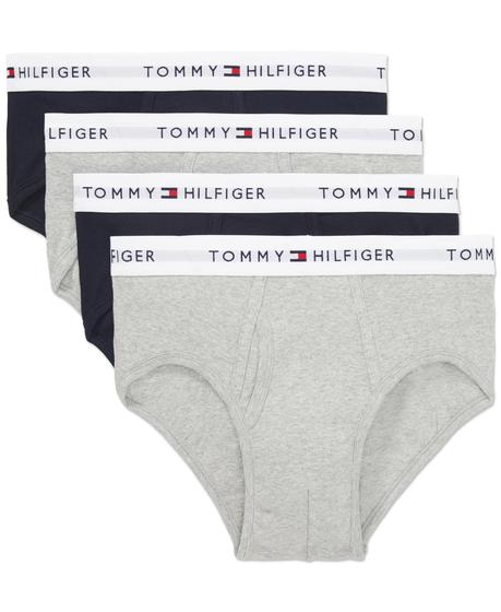 Imagem de Cuecas Tommy Hilfiger Cotton Classics para homens, pacote com 4