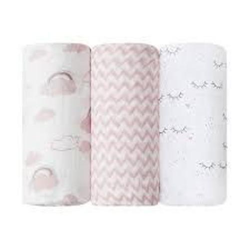 Imagem de Cueiro Swaddle Soft Premium Feminino 3 Peças Papi - 4107