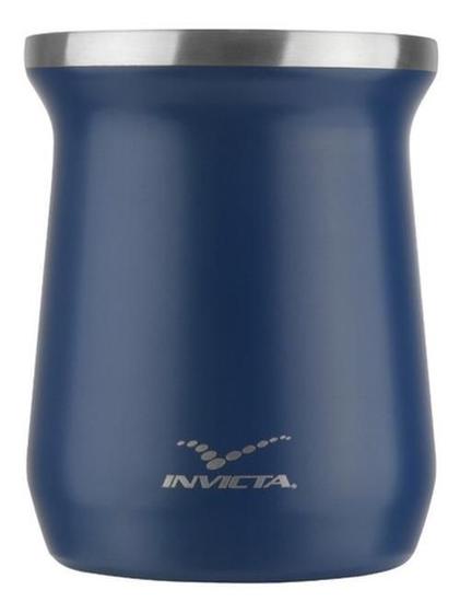 Imagem de Cuia Térmica Invicta 250ml Inox - Mantém Chimarrão Quente