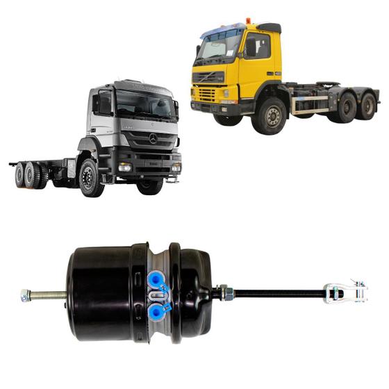 Imagem de Cuica Freio Tristop Fm12/ Edc/ Scania Série 4 K124/ P114/ P124/ R144/ T114