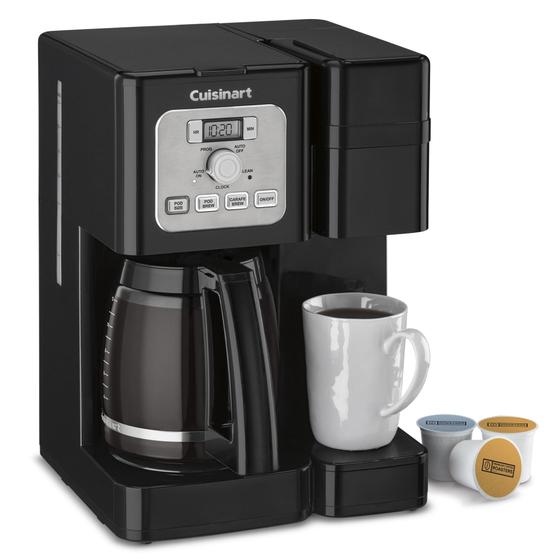 Imagem de Cuisinart Cafeteira Coffee Center Brew Basics 12 Xícaras, Preto/Prata