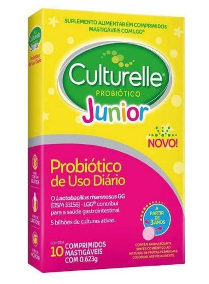 Imagem de Culturelle Júnior Probiótico 10 cpr mastigáveis