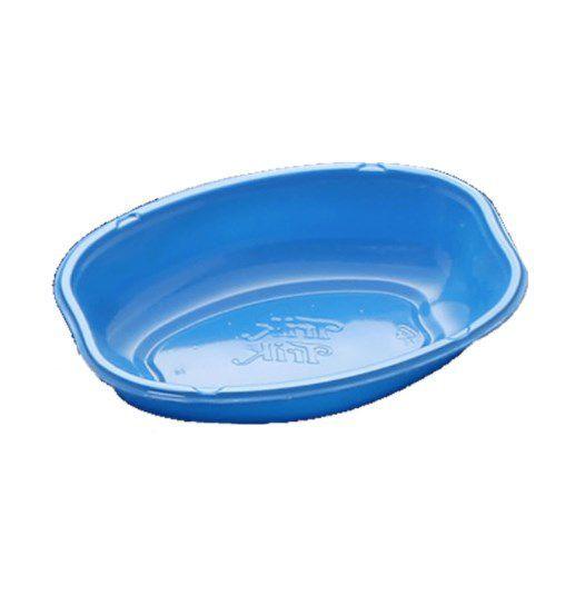 Imagem de Cumbuca Oval Descartável 10cm Azul 10 unidades Trik Trik