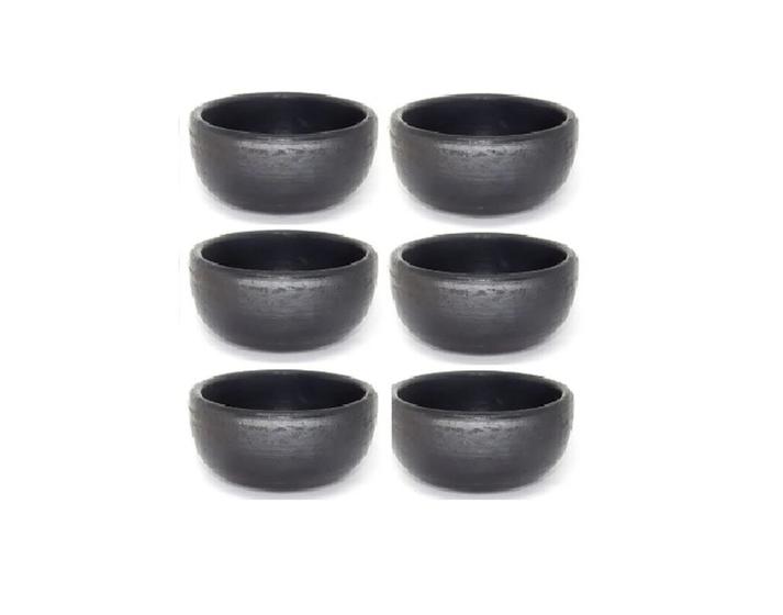 Cumbucas De Barro Kit C/10 500ml Molhos, Caldos E Guarnições Menor preço em Cumbucas De Barro Kit C/10 500ml Molhos, Caldos E Guarnições