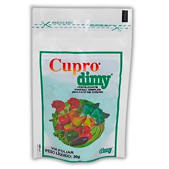 Imagem de Cupro Dimy 30g - Contra Fungos Fertilizante Mineral Calda Bordalesa