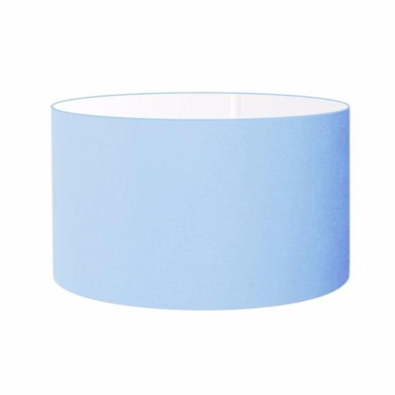 Imagem de Cúpula Abajur Cilíndrica Cp-7028 Ø60x30cm Azul Bebê