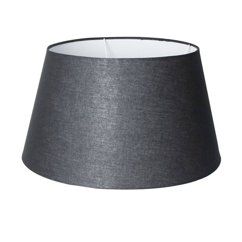 Cúpula para Abajur luminária Grande Cone de Tecido Algodão Soquete Ref ...
