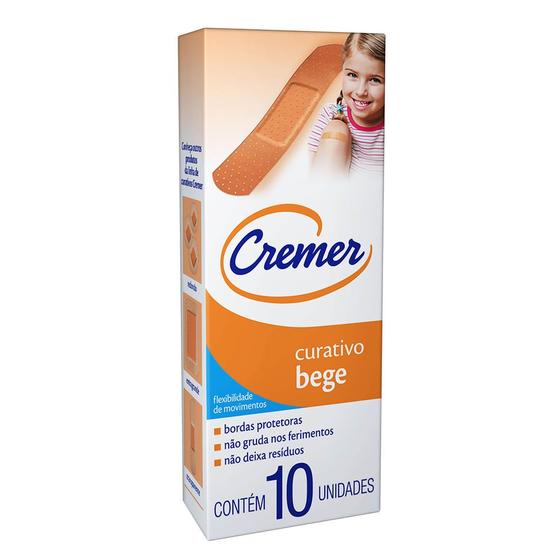 Imagem de Curativo Cremer Care Bege 10 Unidades