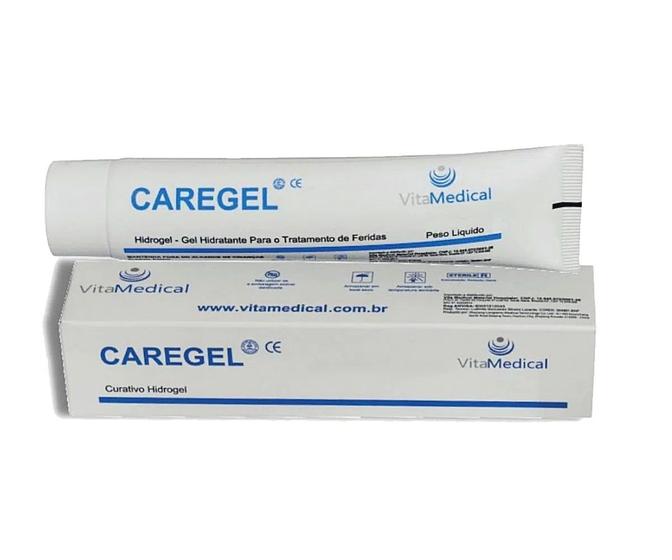 Imagem de Curativo de hidrogel em tubo 30g - caregel vita medical