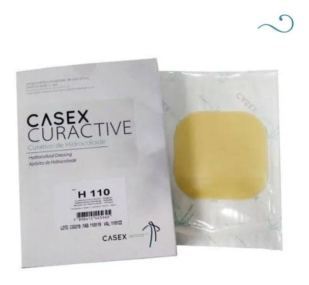 Imagem de Curativo Hidrocoloide 10cmx10cm 1 unidade Cicatrização Feridas Queimaduras
