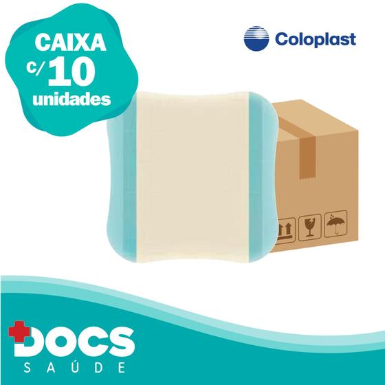 Imagem de Curativo Hidrocolóide Comfeel Plus 10x10 Coloplast 3311 KIT 10 unidades