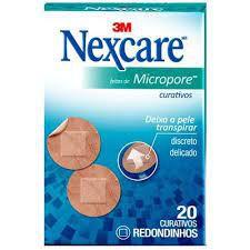 Imagem de Curativo nexcare microporoso redondo 3m 20 unidades