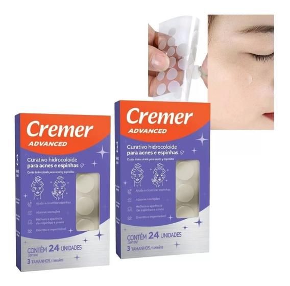 Curativo Para O Rosto Espinhas Acnes Machucados de Pele Adesivo ...