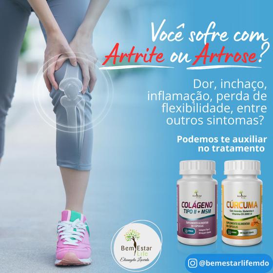 Imagem de Curcuma + colageno tipo ii com msm