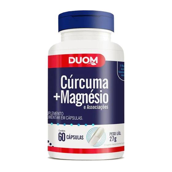 Imagem de Cúrcuma + Magnesio 60cps Duom