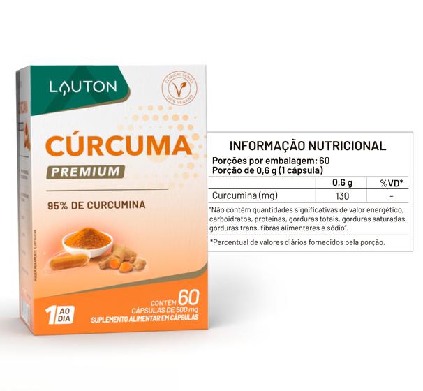 Imagem de CURCUMA PREMIUM - CURCUMINA 130mg - 30caps (1 ao dia)