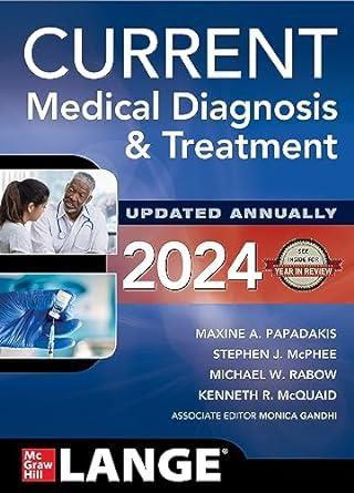 Imagem de Current medical diagnosis & treatment 2024