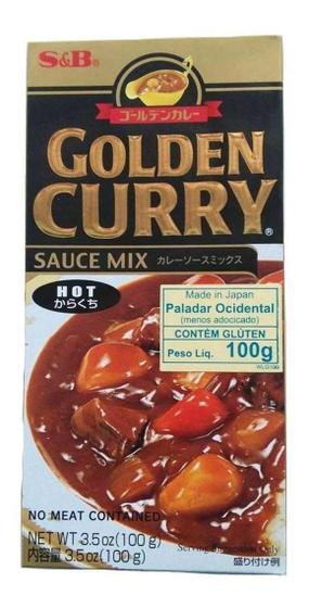 Imagem de Curry Golden S&b Karakuchi Forte 92g