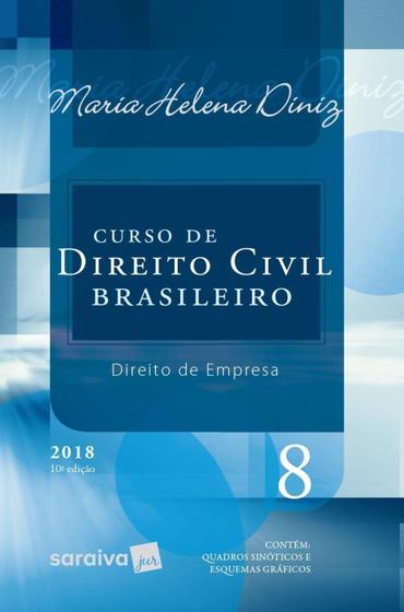 Imagem de Curso de Direito Civil Brasileiro 8. Direito de Empresa Maria Helena Diniz