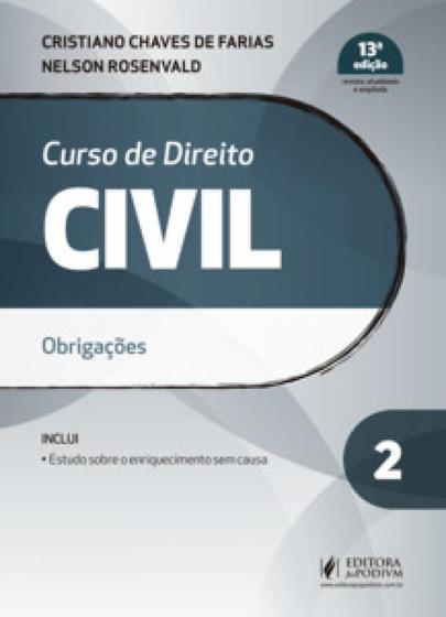 Imagem de Curso de direito civil: obrigações - JUSPODIVM