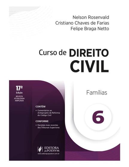 Imagem de Curso de Direito Civil - Vol. 6 - Famílias