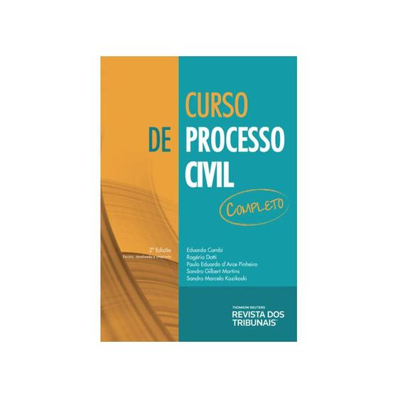 Imagem de Curso de processo civil completo - rt - REVISTA DOS TRIBUNAIS - RT