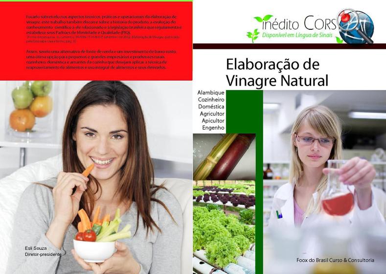 Imagem de curso vinagre natural - orgânico 