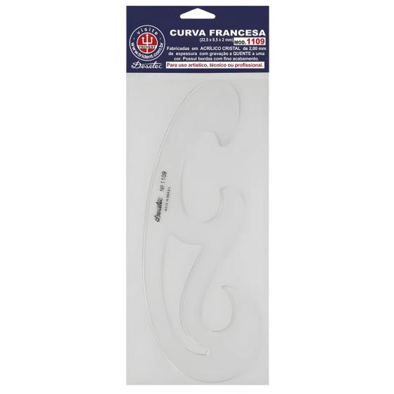 Imagem de Curva Francesa 22,5x8,5cm Trident Mod 1109