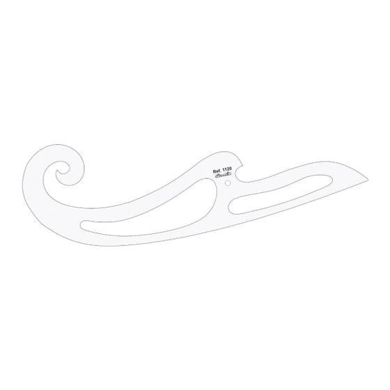 Imagem de Curva Francesa Grande Modelo 1120 Trident