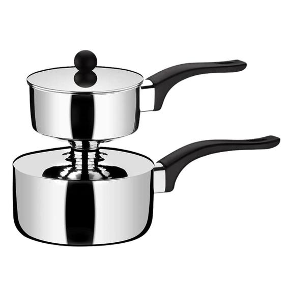 Cuscuzeira Individual em Aço Inox 91mm Brinox Menor preço em Cuscuzeira Individual em Aço Inox 91mm Brinox